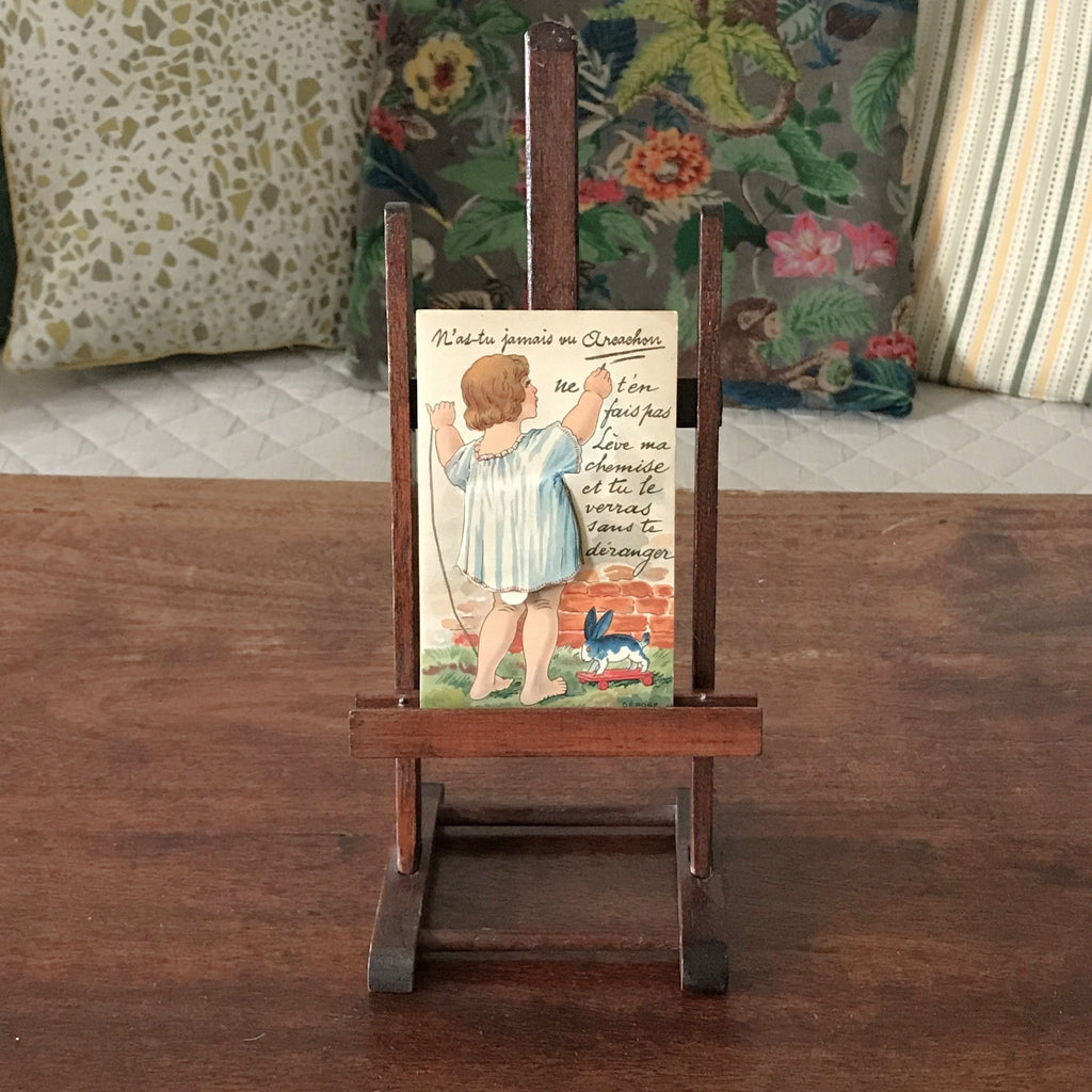 Carte postale ancienne CPA couleur années 20 N'as-tu jamais vu Arcachon par Hello Broc brocante en ligne