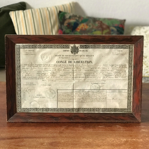 Miroir face à main bordure biseautée et taillée sur le biseau par Hello Broc brocante en ligne