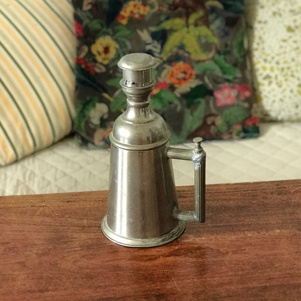 Hydrocape de coiffeur ou barbier en aluminium par Hello Broc brocante en ligne