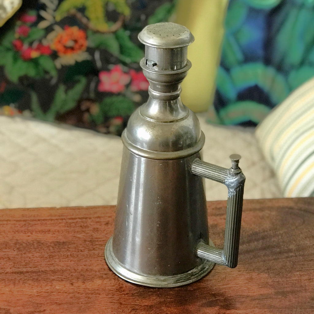 Hydrocape de coiffeur ou barbier en aluminium par Hello Broc brocante en ligne