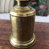 Petite lampe à pétrole en cuivre Olympe par Hello Broc brocante en ligne
