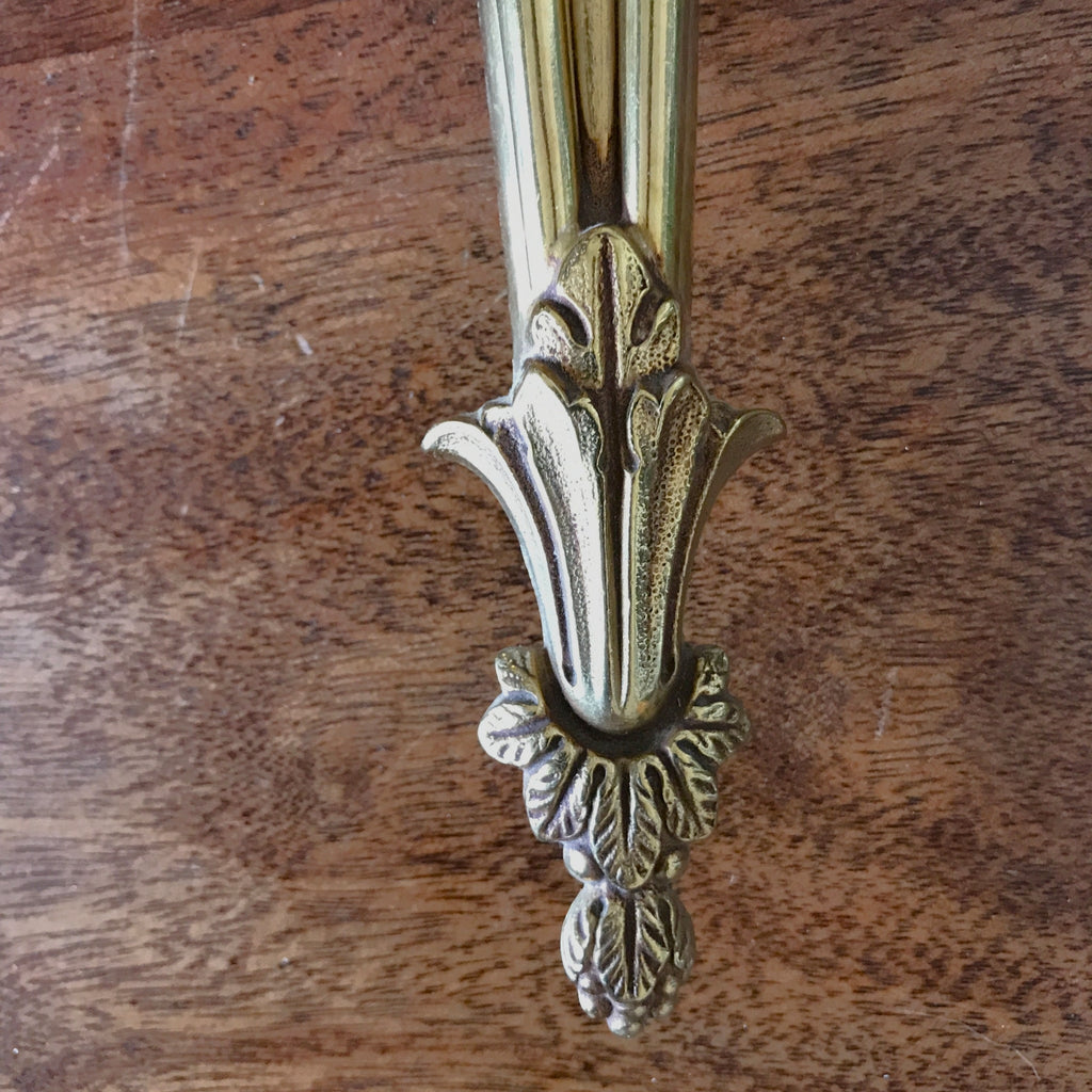 Paire d'appliques double ou à deux branches en bronze doré par Hello Broc brocante en ligne