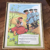 Lot de 3 planches illustrées recto et verso et paroles de chansons enfantines par Hello Broc brocante en ligne