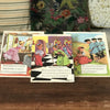 Lot de 3 planches illustrées recto et verso et paroles de chansons enfantines par Hello Broc brocante en ligne