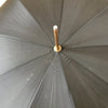 Grand parapluie vintage uni noir diamètre 85 cm par Hello Broc brocante en ligne
