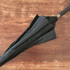 Grand parapluie vintage uni noir diamètre 85 cm par Hello Broc brocante en ligne