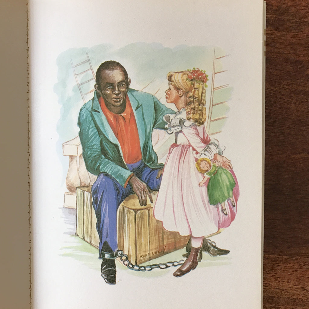 Livre illustré La case de l'oncle Tom par Harriet Beecher Stowe Editions Hemma 1967 par Hello Broc brocante en ligne