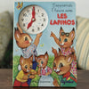Livre J'apprends l'heure avec les Lapinos par Pierre Couronne Editon Cerf Volant 1992