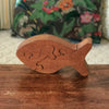 Jouet en bois années 50 poisson puzzle The Montgomery Schoolhouse Inc. Vermont par Hello Broc brocante en ligne