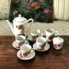 Service à café vintage en céramique années 70 pour dînette enfant par Hello Broc brocante en ligne