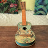 Guitare vintage miniature ukulélé pour enfant par Hello Broc brocante en ligne