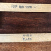 Paire de règles en T vintage en bois pour dessin et géométrie par Hello Broc brocante en ligne