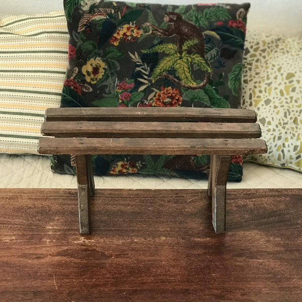 Porte-plante / mini banc en bois - Hello Broc