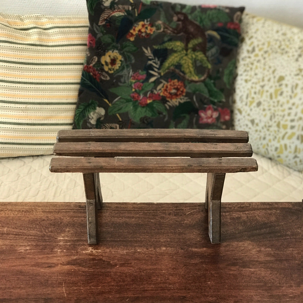 Porte-plante / mini banc en bois - Hello Broc