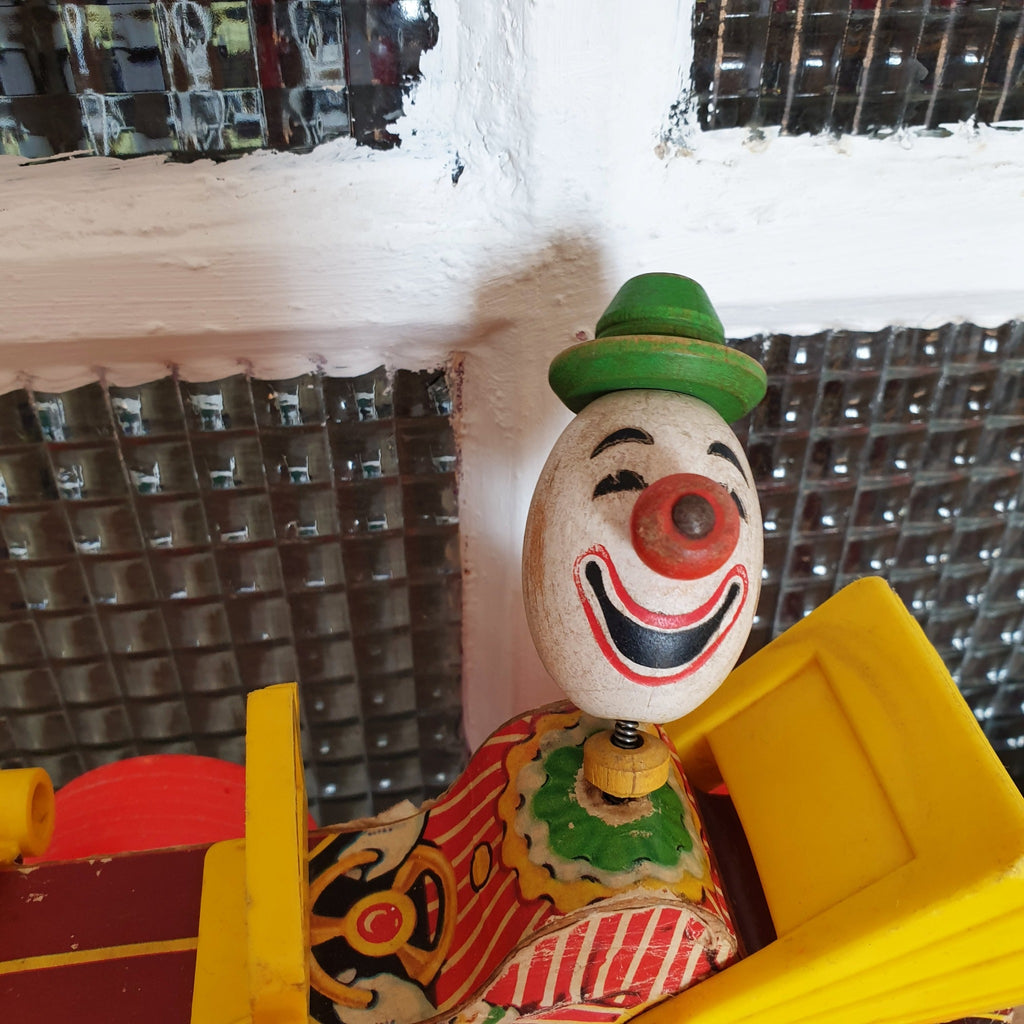 Jouet à tirer Jalopy de Fisher Price années 60