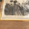 Lithographie d'Honoré Daumier Les Gens de Justice - Une péroraison à la Démosthène - Hello Broc
