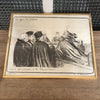 Lithographie d'Honoré Daumier Les Gens de Justice - Une péroraison à la Démosthène - Hello Broc