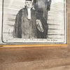 Lithographie d'Honoré Daumier Les Gens de Justice - Vue de faces - Hello Broc