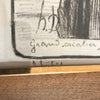 Lithographie d'Honoré Daumier Les Gens de Justice - Vue de faces - Hello Broc
