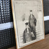 Lithographie d'Honoré Daumier Les Gens de Justice - Vue de faces - Hello Broc