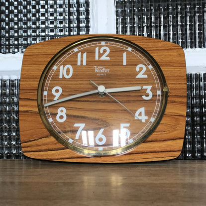FONCTIONNE Horloge Formica vintage Romaric - Décoration FONCTIONNE Horloge Formica vintage Romaric - Décoration
