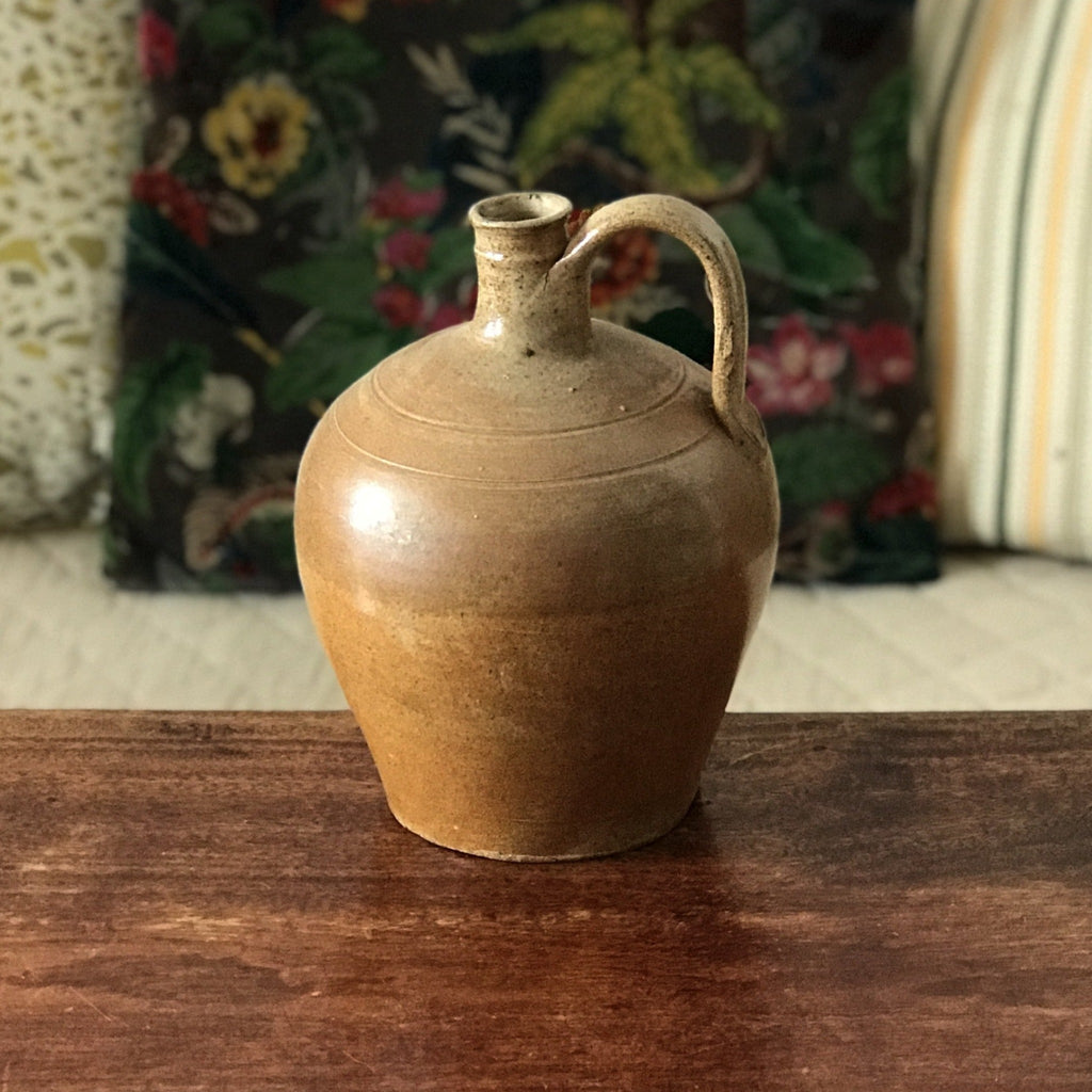 Bonbonne vintage en grès vernissé - Hello Broc