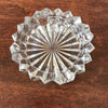 Cendrier en cristal moulé transparent Val Saint Lambert - Hello Broc