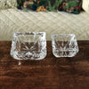 Cendrier carré en cristal petite taille - Hello Broc