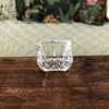 Cendrier carré en cristal petite taille - Hello Broc