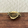 Cendrier zoomorphe poisson en bronze doré par Hello Broc brocante en ligne
