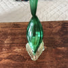 Oiseau vert en verre soufflé de Murano - Hello Broc