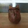 Poterie artisanale chouette ou hibou en terre cuite faite main - Hello Broc
