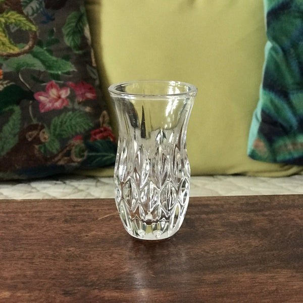 Mini vase en cristal attribué à Nachtmann modèle Orion - Hello Broc