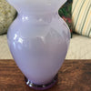 Petit vase en verre opalin mauve hauteur 13,5 cm par Hello Broc brocante en ligne