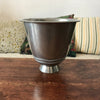 Vase de forme cornet en étain de René Delavan - Paris - Circa 1930 / 1935 - Hello Broc