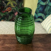 Grande bonbonne en verre moulé vert - Hello Broc