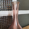 Vase bouteille en verre moulé mauve rosé - Hello Broc