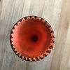 Soliflore orange en verre opalin italien - Hello Broc