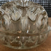 Pique-fleur rond en verre moulé transparent 19 trous et 12 mini - Hello Broc