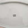Serviteur ou mendiant trilobé anse fleur en relief en porcelaine blanche de Limoges France - Hello Broc