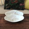 Lot de 2 raviers en porcelaine de Limoges Guérin & Co décor fleurs - Hello Broc