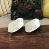 Lot de 2 raviers en porcelaine de Limoges Guérin & Co décor fleurs - Hello Broc