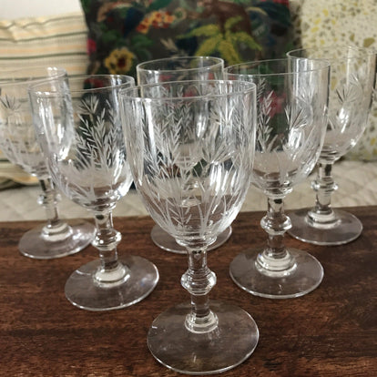 Lot De 6 Bocaux Anciens En Verre "Le Meilleur" - Capacité 1 Litre, Vintage, Hauteur 14 Cm