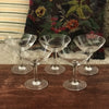 Ensemble de 5 coupes à champagne en cristal gravé épis de blé par Hello Broc brocante en ligne
