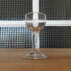 Lot de 5 mini verres à liqueur sur pied en verre soufflé mini ballon Circa 1920 contenance de 1 cl - Hello Broc brocante en ligne
