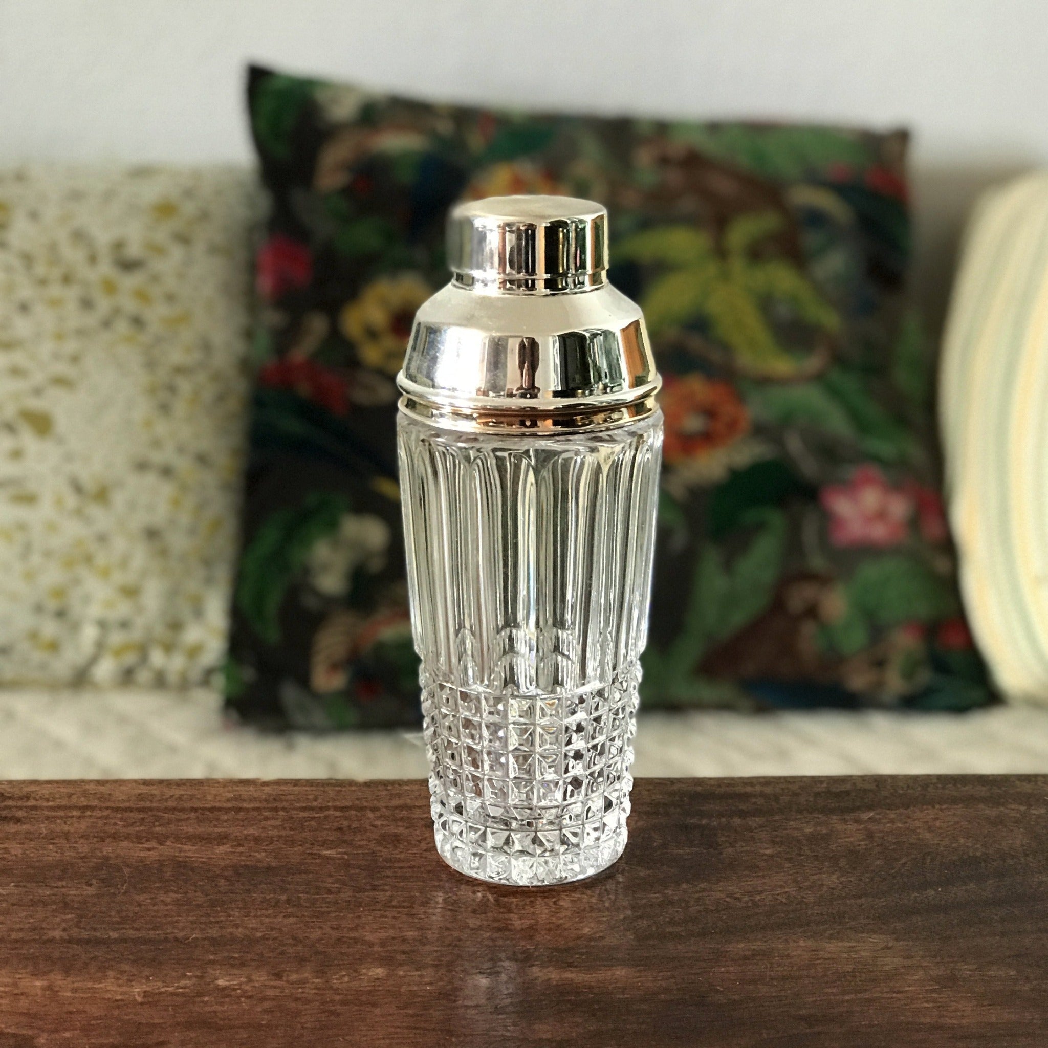 Shaker à Cocktail Art Déco en Plaqué Argent, France, 1950s en vente sur