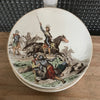 Lot de 6 assiettes en faïence polychrome Creil & Montereau Nos Gloires Militaires - Hello Broc