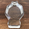 Petit plat ovale de présentation en cristal de Baccarat Art Déco - Hello Broc