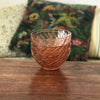 Lot de 4 bols en verre moulé torsadé rose Arcoroc - Hello Broc