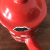 Cafetière verseuse émaillée rouge pois blancs ou confettis - Hello Broc